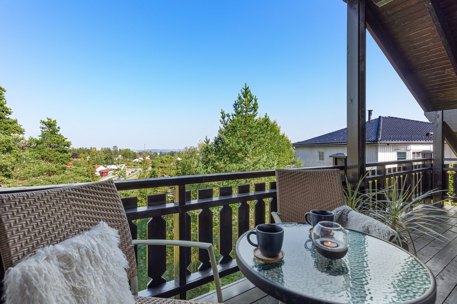 Flott utsikt Galleribilde