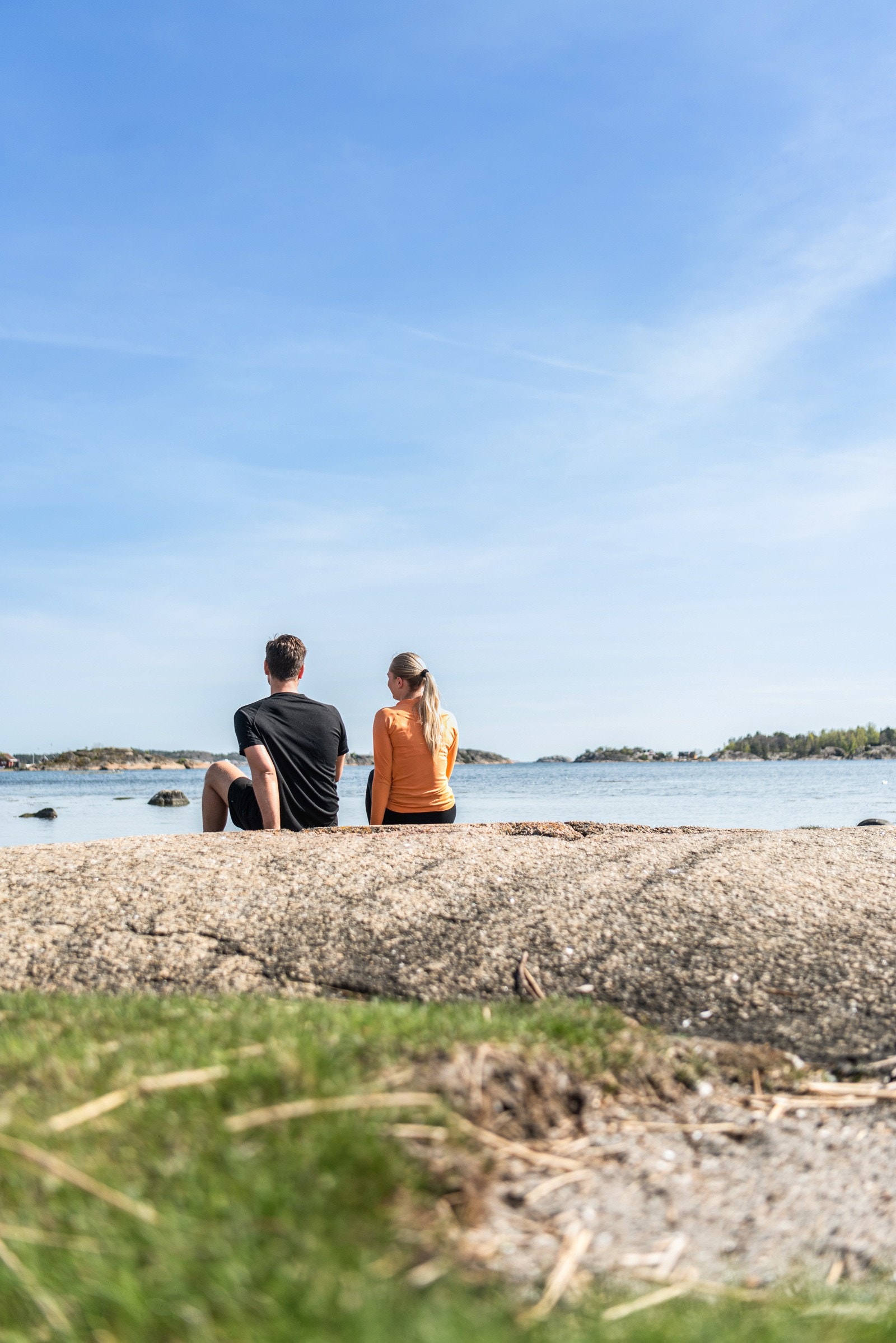 Kort vei til friområder ved sjøen, Thorøya, Karliroa ved Skaustranda, Lofterødstranden, Granholmen etc Galleribilde