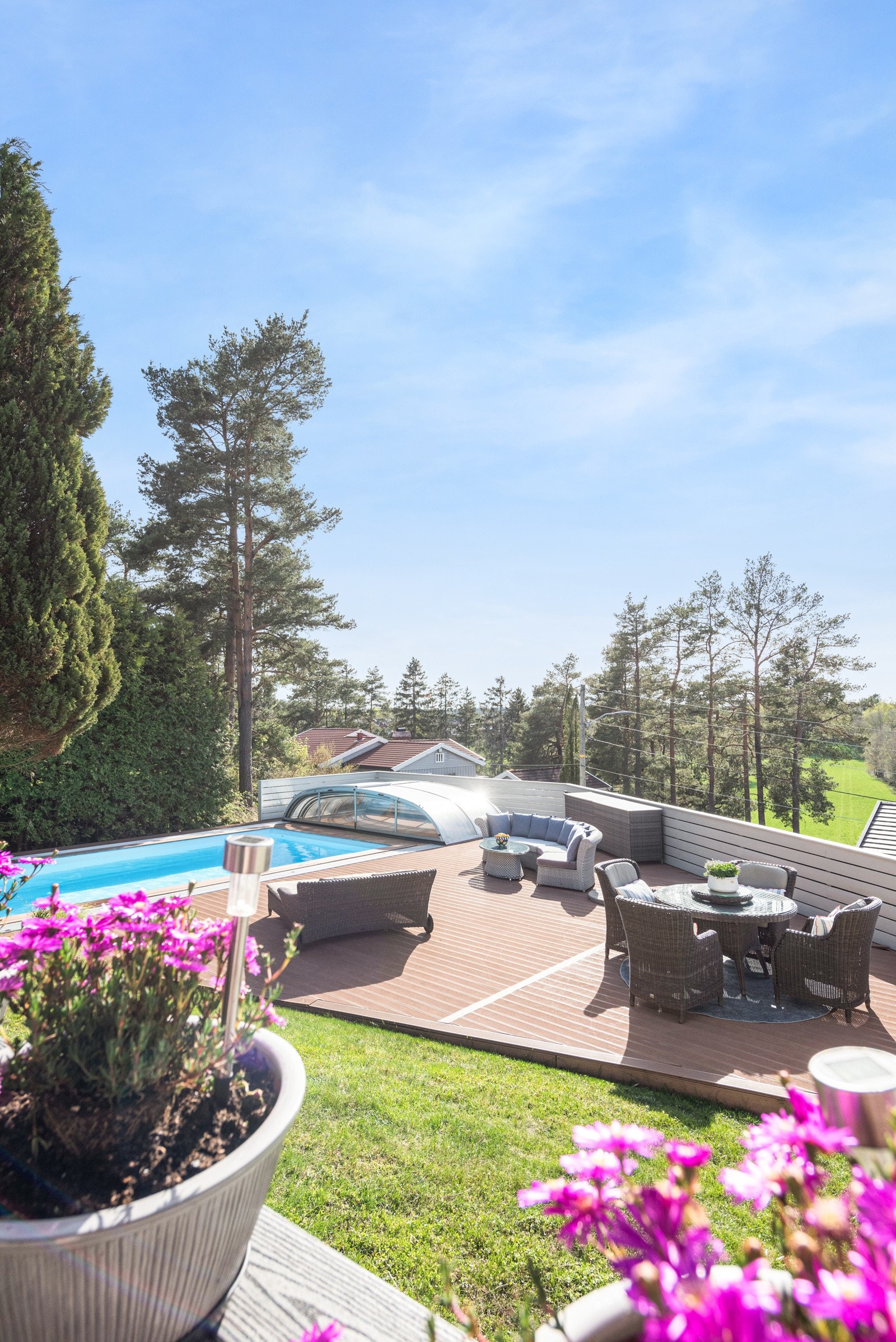 Usjenert og særdeles solrikt Galleribilde