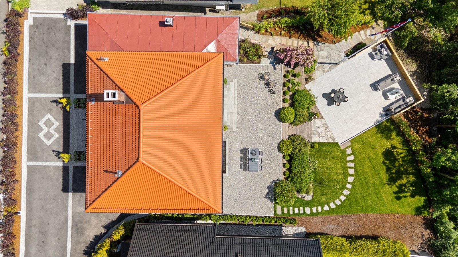 Her kan du parkere på egen tomt eller i garasje Galleribilde