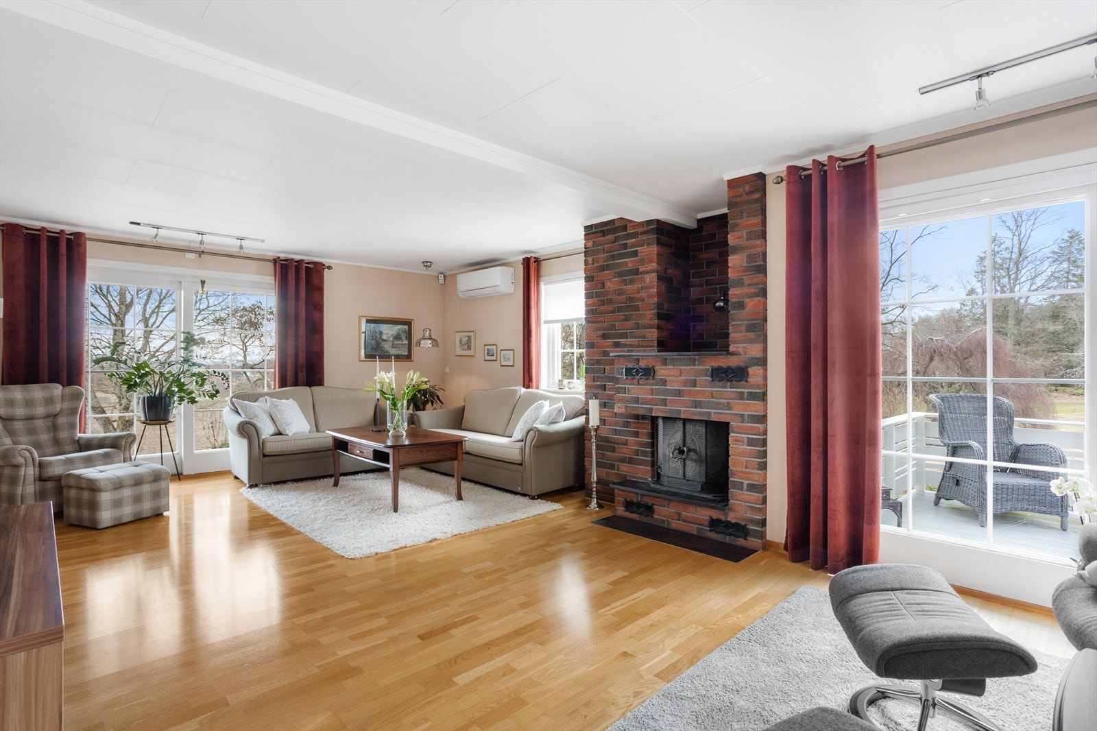 Peisinnsatsen gir en lun atmosfære på kalde vinterdager. Galleribilde