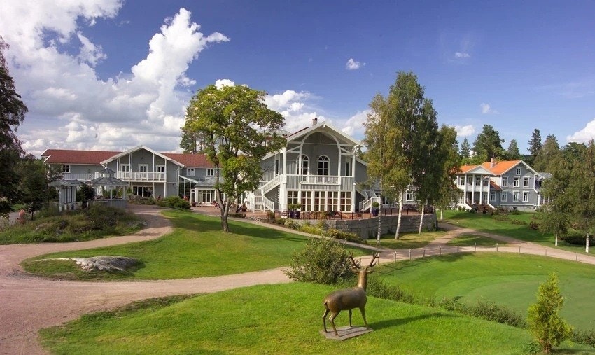 Losby Gods er et yndet sted for hele familein - sommer som vinter. Galleribilde
