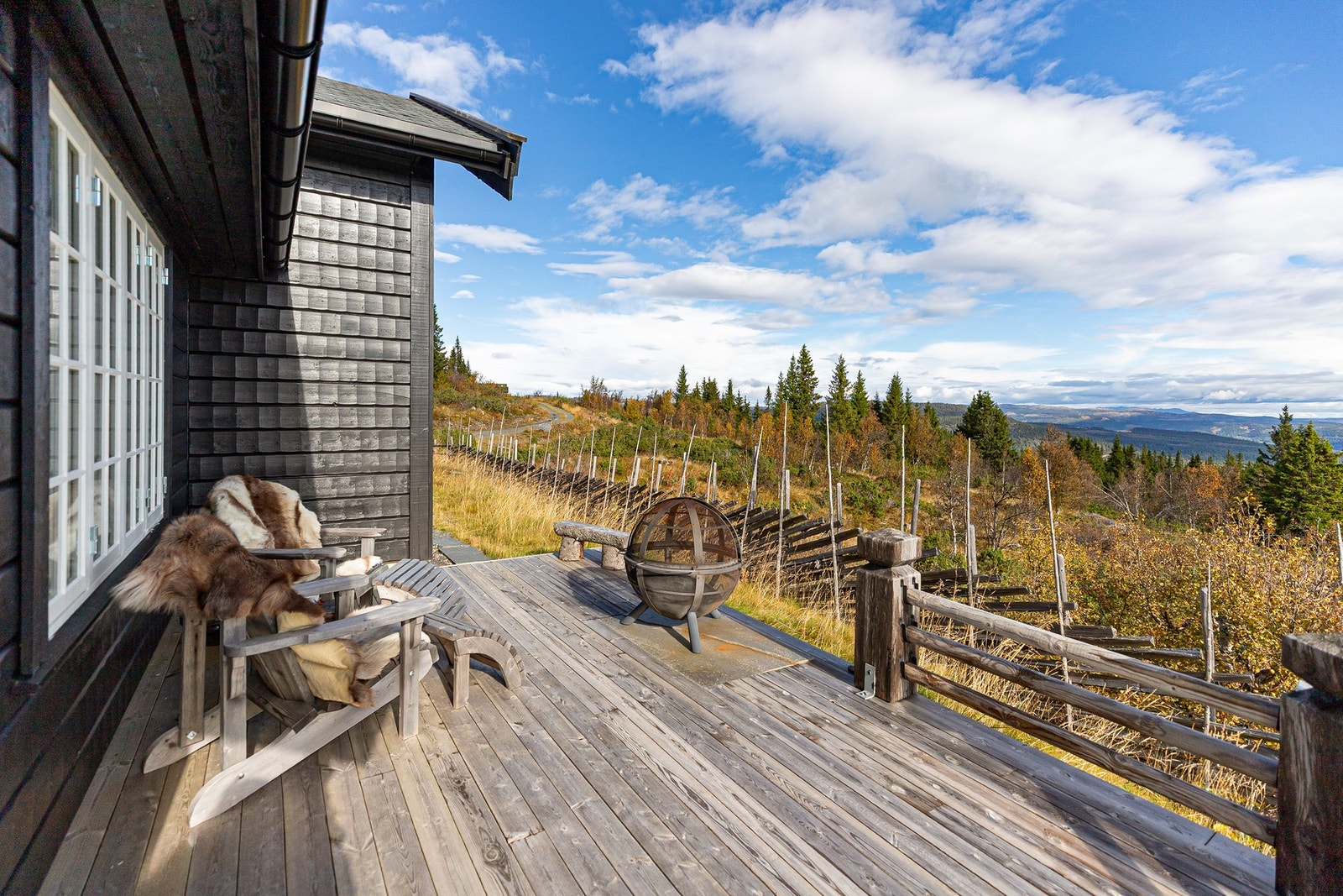 Her ligger det godt til rette for både avslapning og aktiviteter Galleribilde