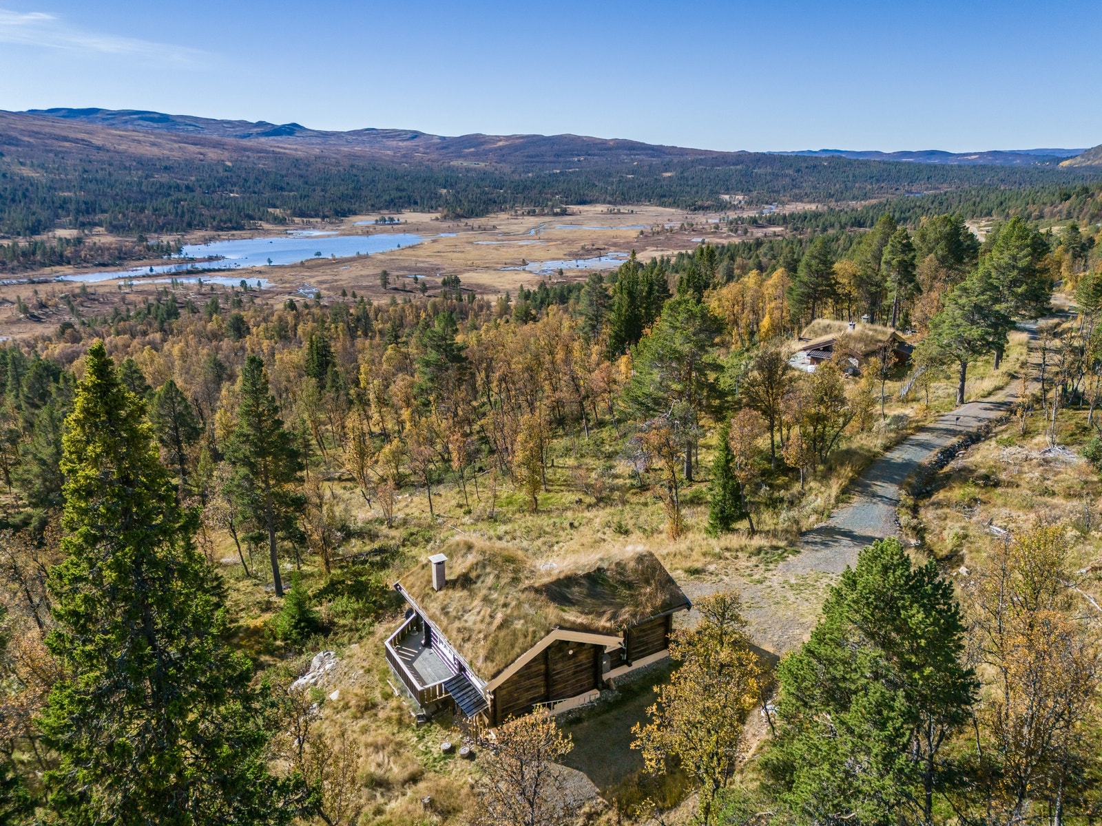 Utsikt - Høstfarger Galleribilde
