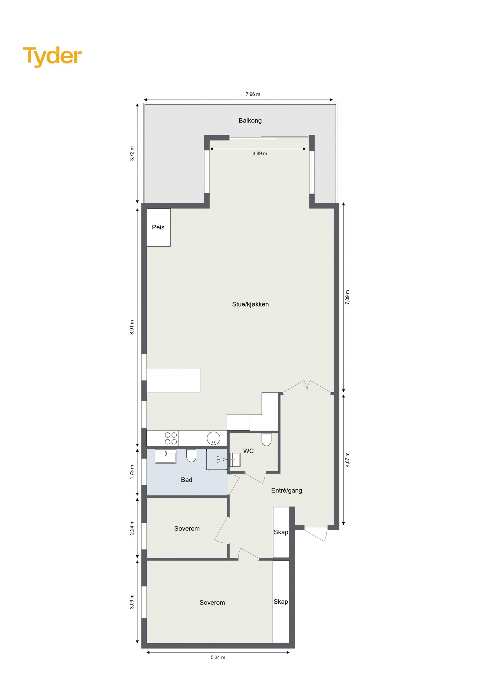 1. Etasje Galleribilde