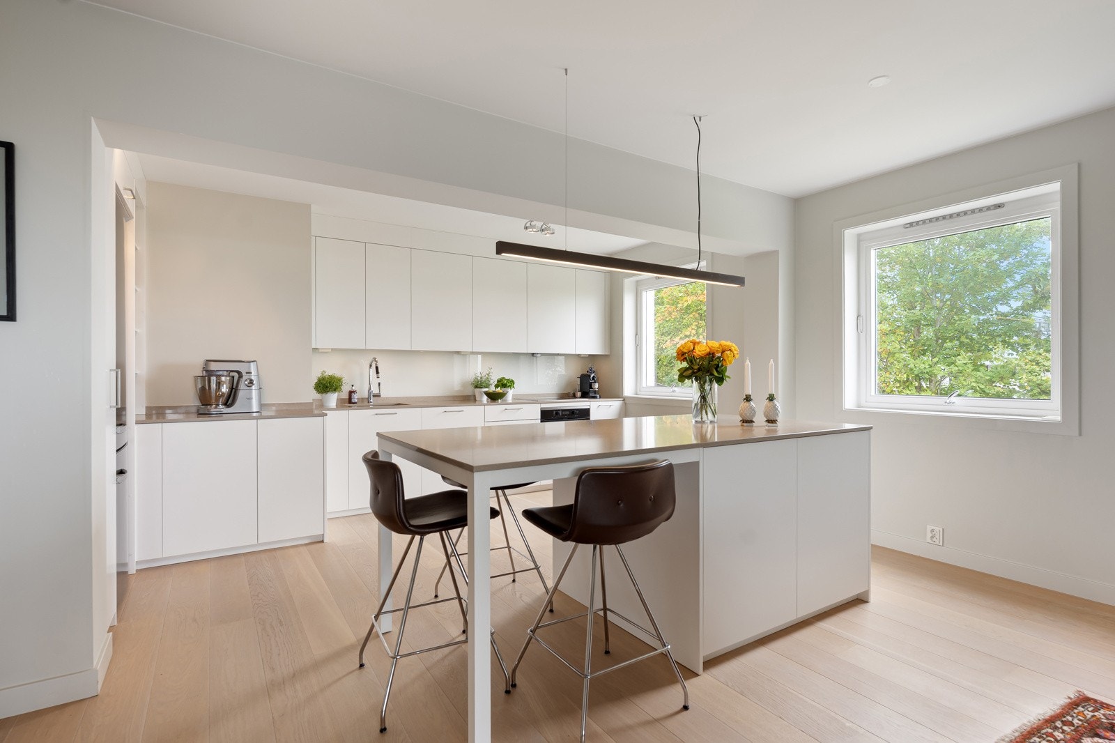 Kvänum kjøkken fra 2017 - Integrerte hvitevarer fra Miele Galleribilde