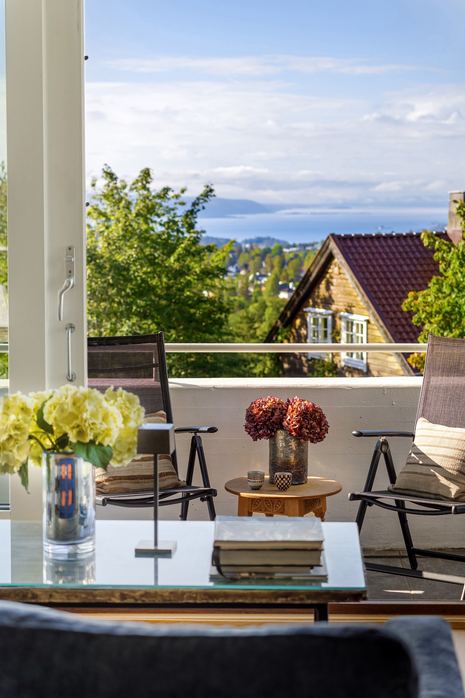 Nydelig utsikt fra stuen Galleribilde