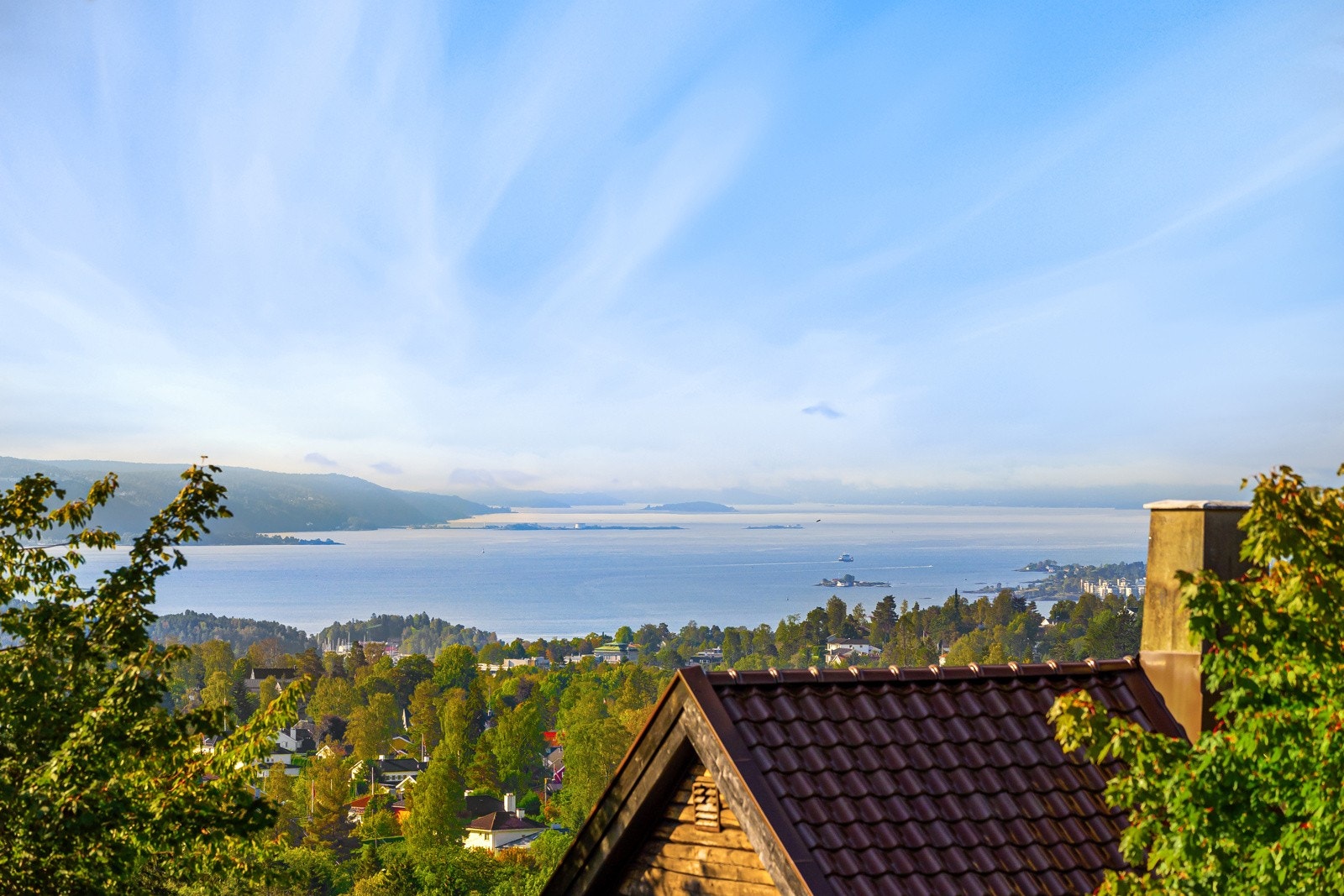 Fantastisk utsikt og svært gode solforhold Galleribilde