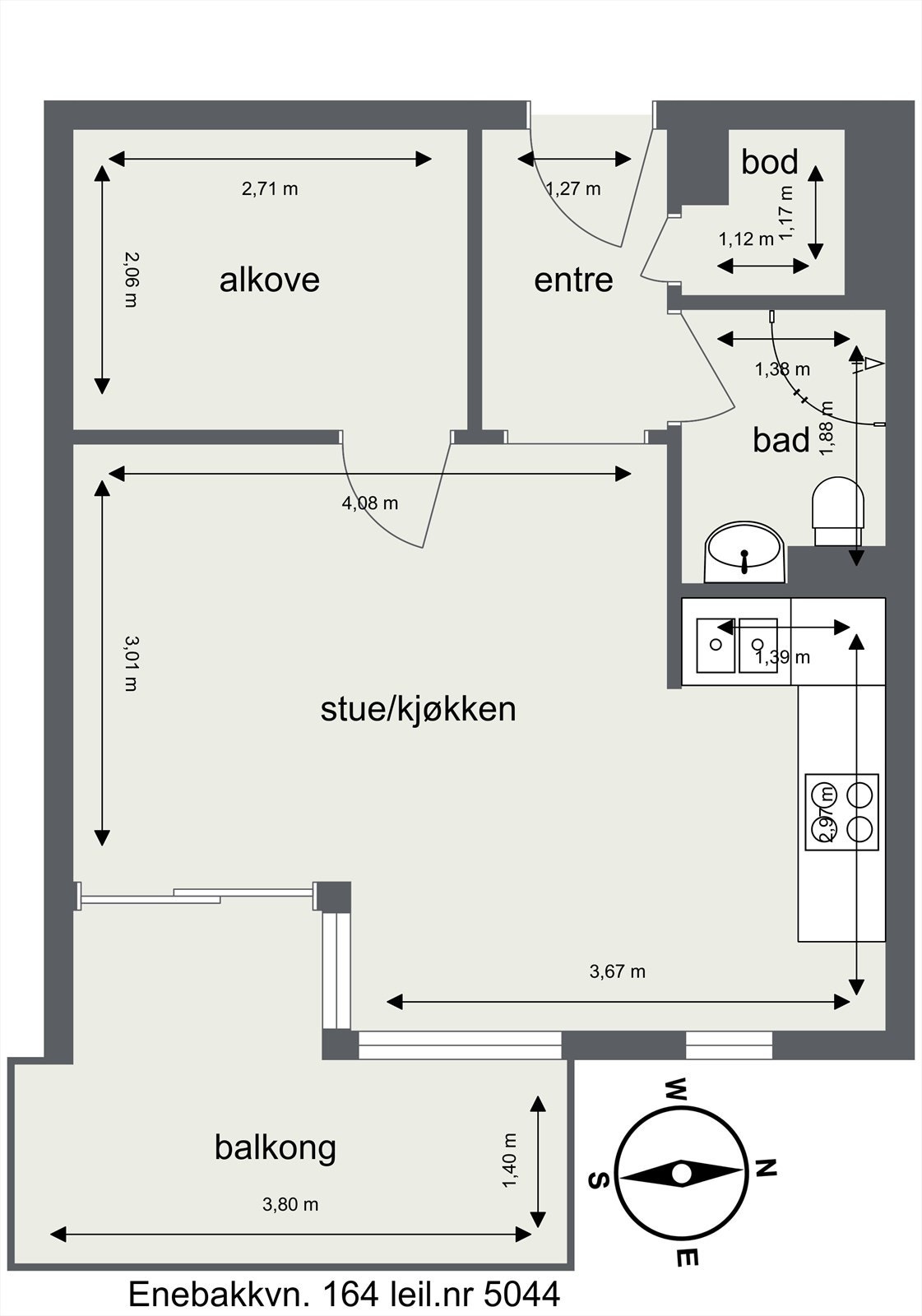 Plantegning. Galleribilde