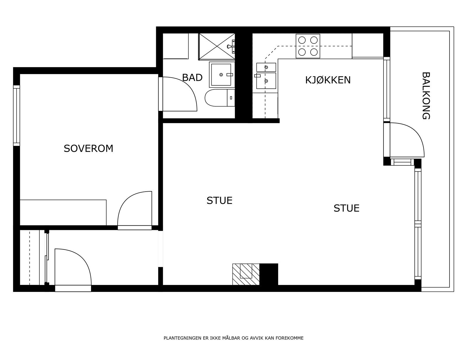 Planskisse. Galleribilde