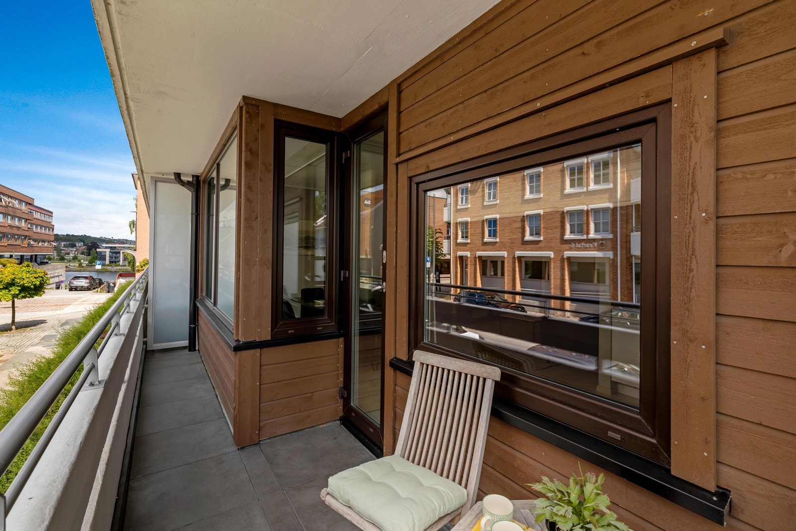 Balkongen er overbygget. Galleribilde