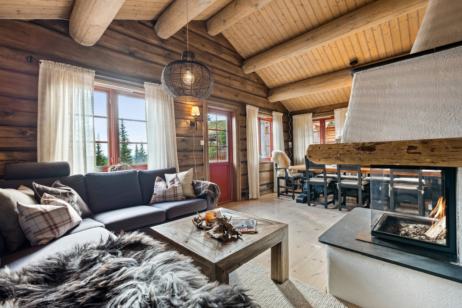 Innbydende stue Galleribilde