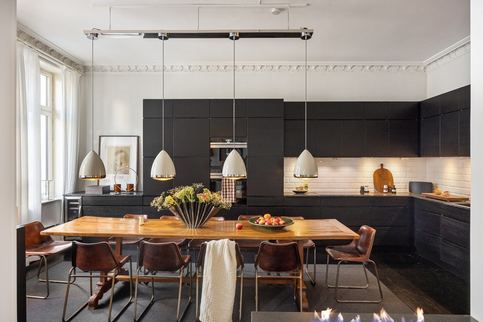 Herskapelig og stilfull leilighet med god standard. Galleribilde