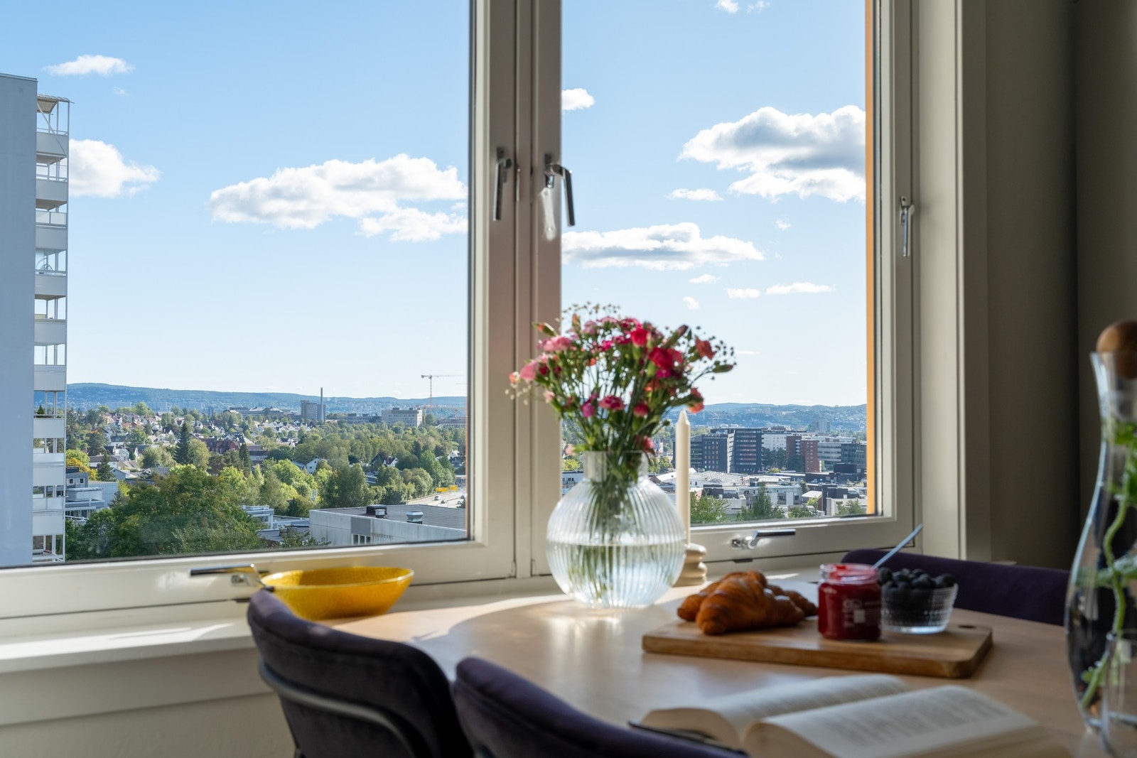 Her kan venner og familie samles til hyggelige sammenkomster og middager. Galleribilde
