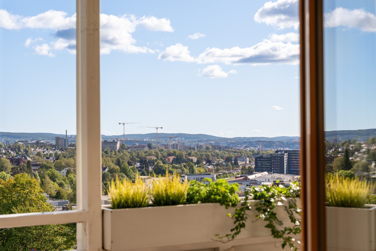Her får du sjenerøs utsikt mot Oslo by. Galleribilde