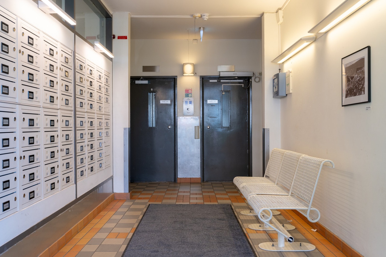 Det er heisadkomst til etasjeplan. Galleribilde