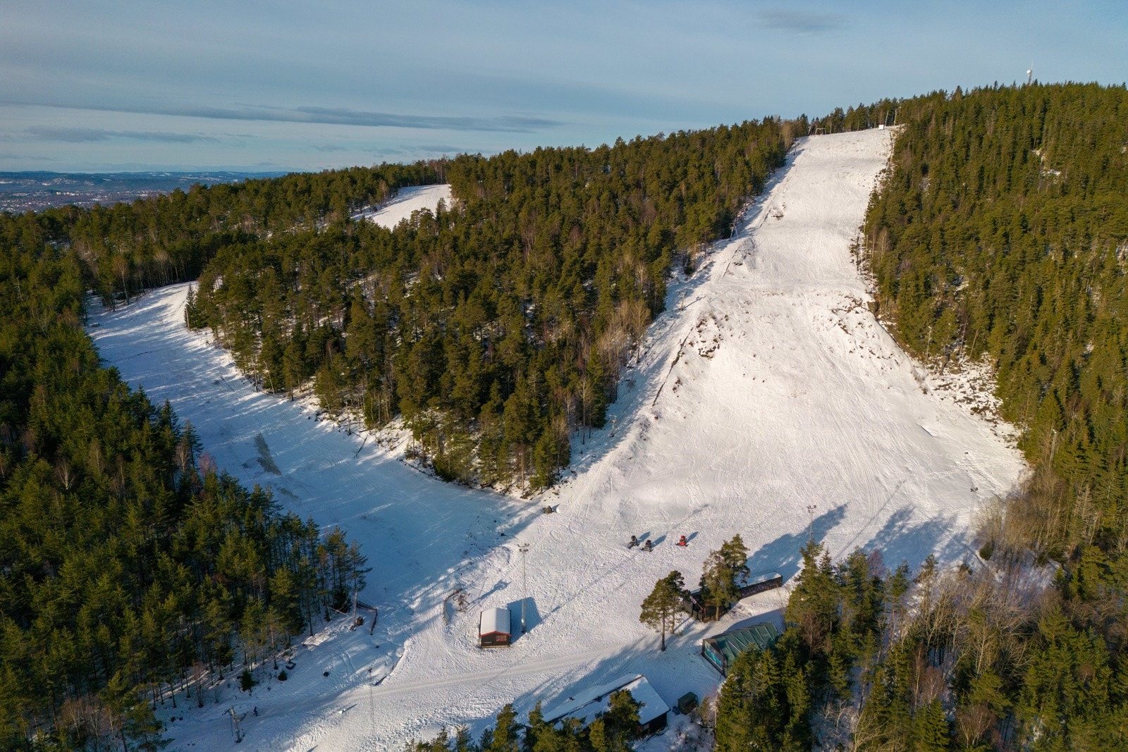 Grefsenkleiva alpinanlegg er et populært fritidstilbud på vinteren Galleribilde