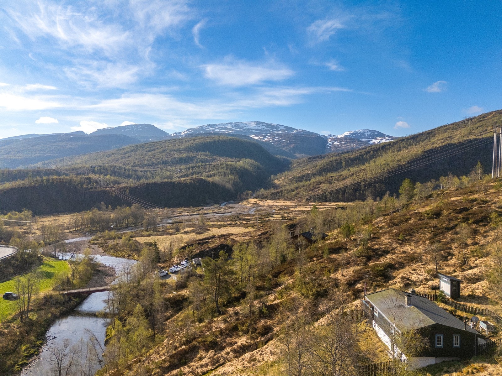 Kjempefint turterreng og gode fiskemuligheter. Galleribilde