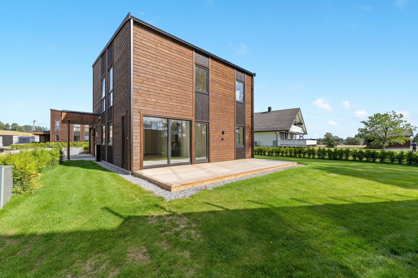 Dette er et moderne og lekkert hus på Eidsvoll fra 2025, perfekt for barnefamilien. Galleribilde