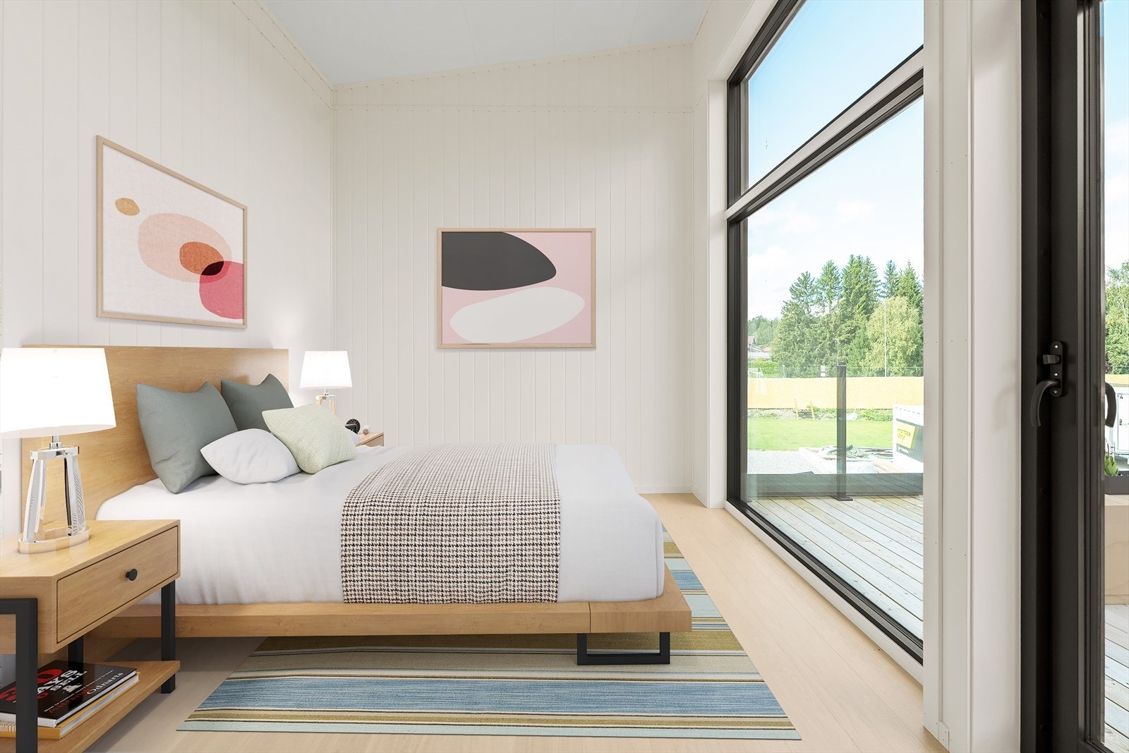 Boligen har tre romslige soverom, alle med gode lysforhold. Galleribilde