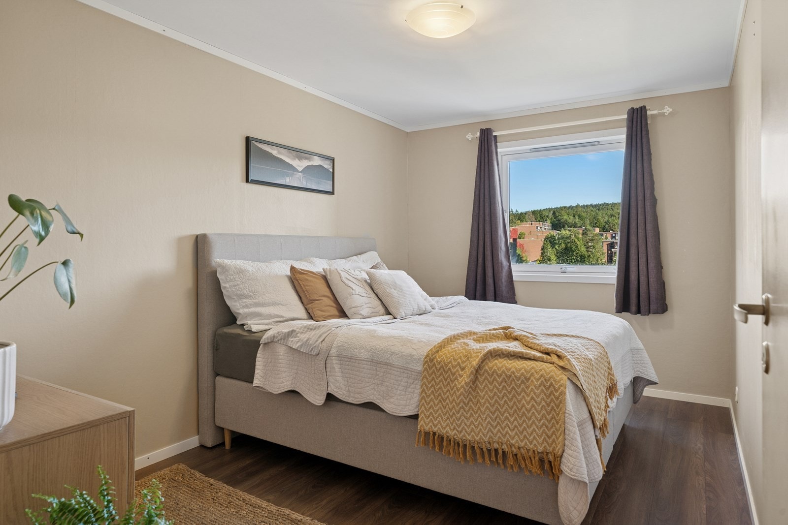 Leiligheten har to gode soverom. Galleribilde