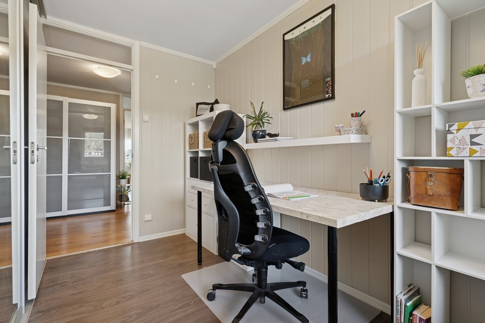 Dette fungerer utmerket som barnerom, kontor eller gjesterom. Galleribilde