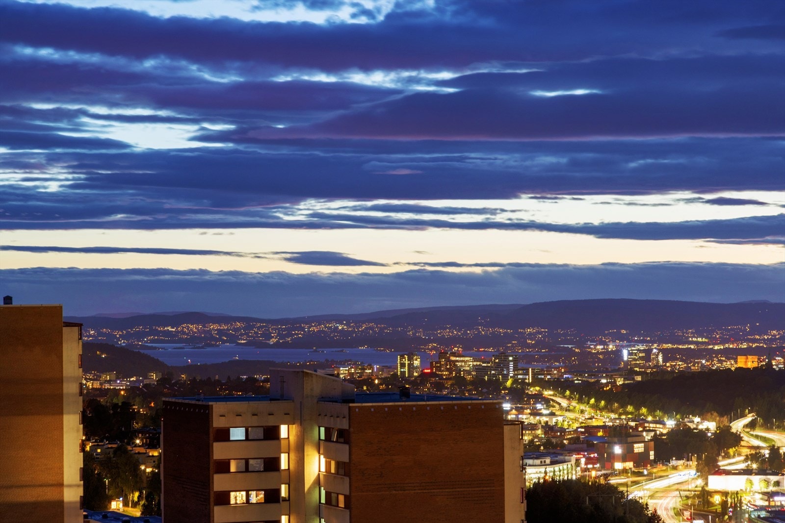 Fra 12. etasje nyter du en vakker, langstrakt utsikt. Galleribilde