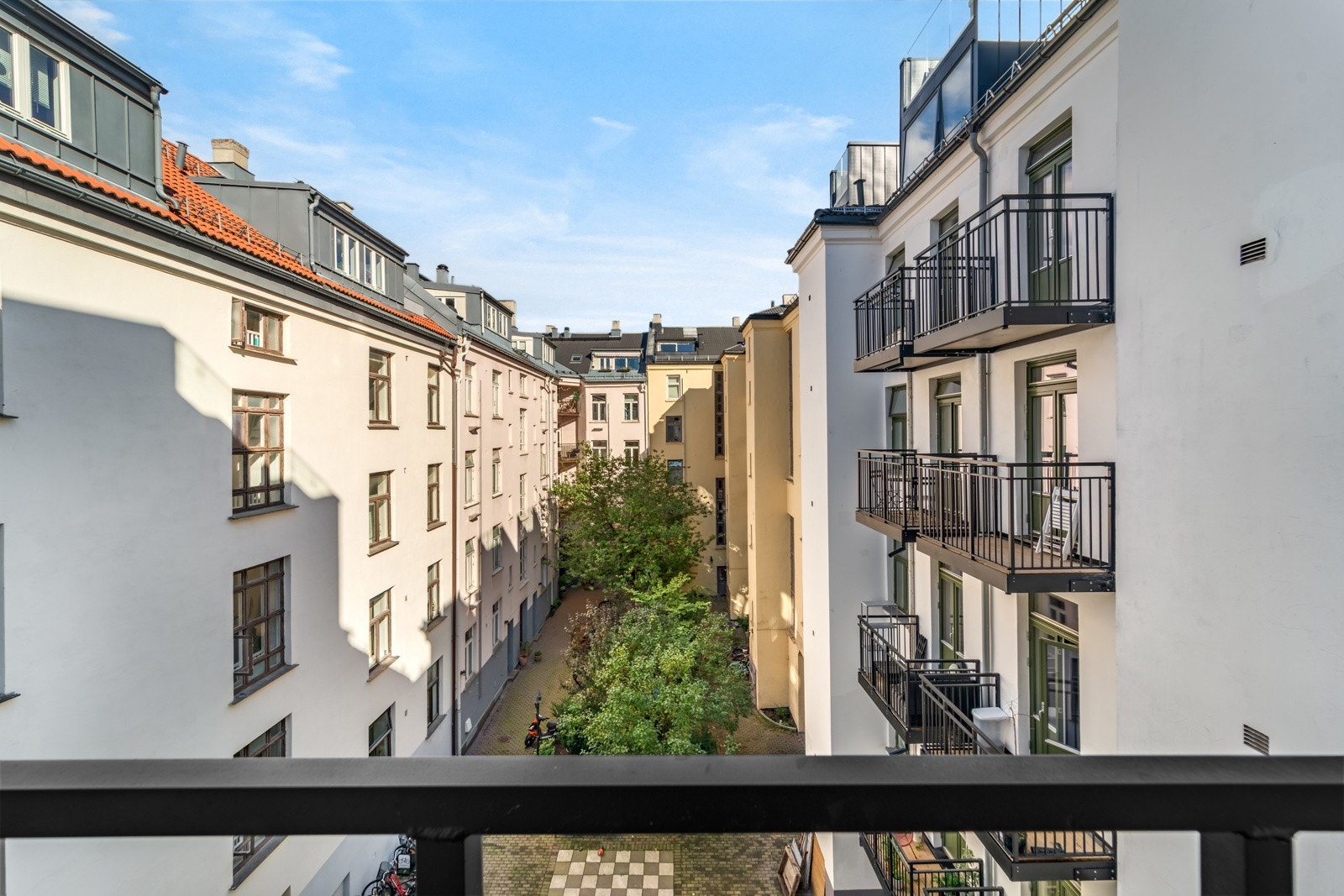 En flott bakgård er det også. Galleribilde