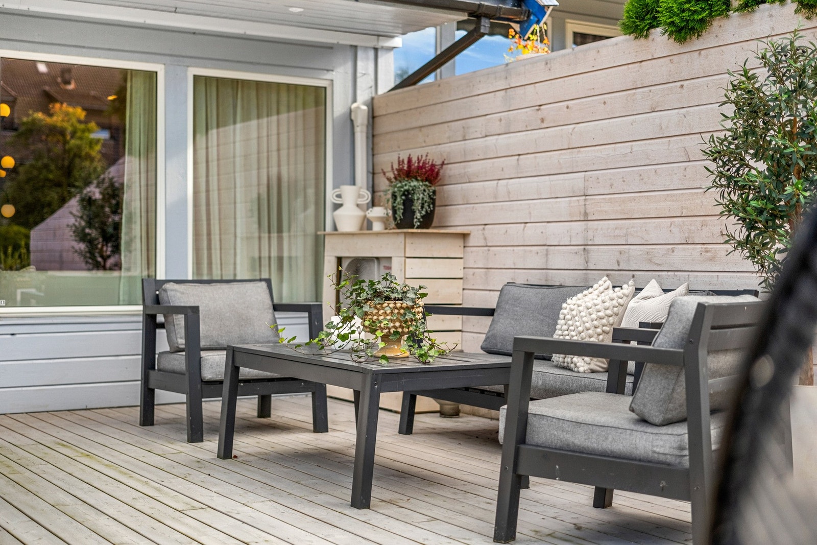 Detaljbilde terrasse Galleribilde
