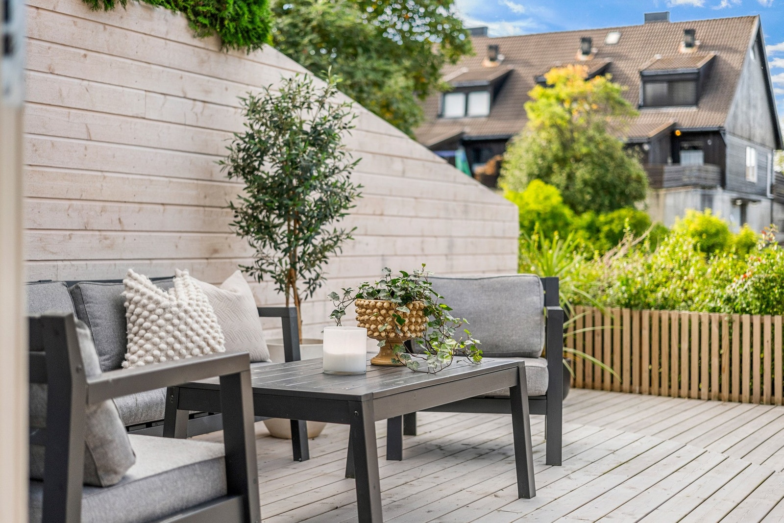 Detaljbilde terrasse Galleribilde