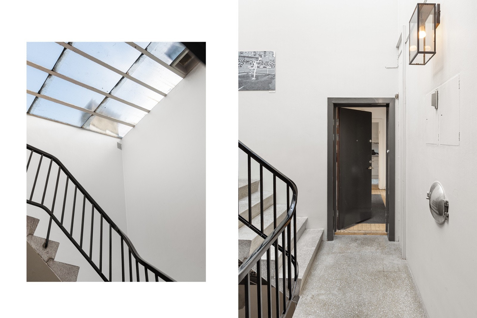 Leiligheten ligger høyt og fritt til i byggets 5.- og toppetasje. Galleribilde
