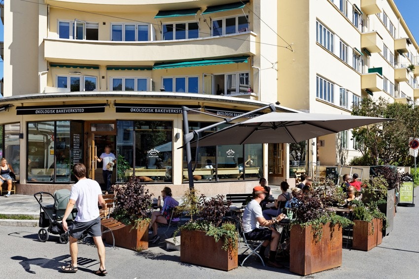Sameiet eier to attraktive næringsarealer (Godt Brød og Lett). Galleribilde