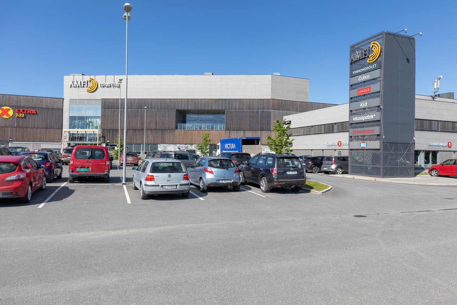 Ytterligere servicetilbud på Amfi på Råholt. Galleribilde