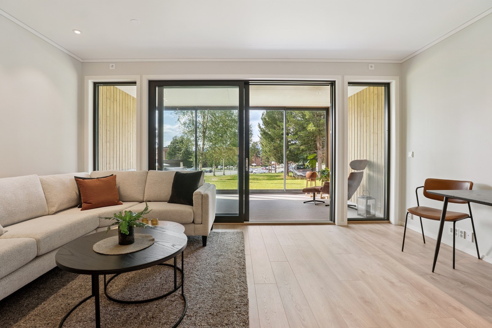 Hverdagslogistikken er enkel med gangavstand til sentrum. Galleribilde