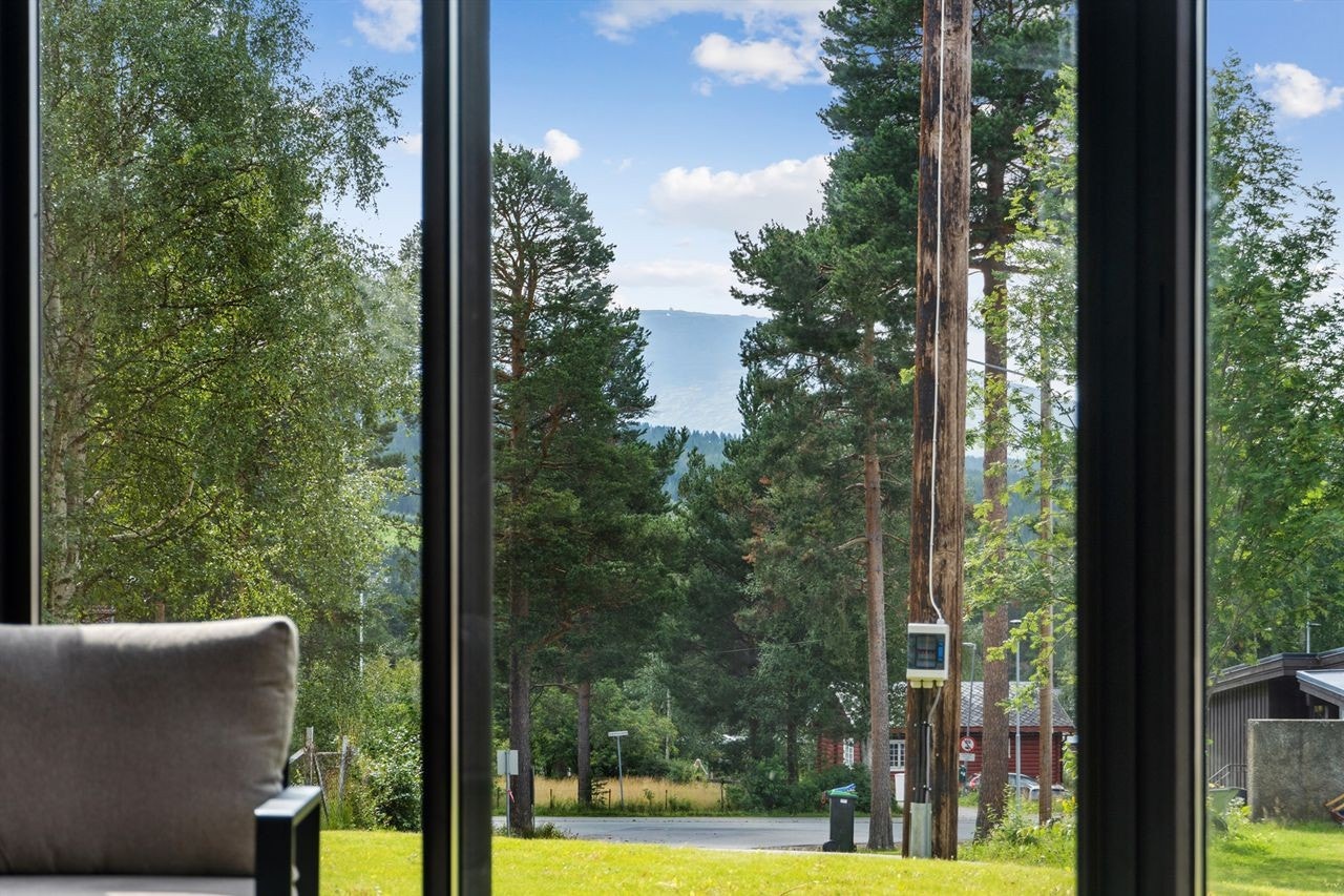 Gode sol- og utsiktsforhold fra leiligheten. Galleribilde