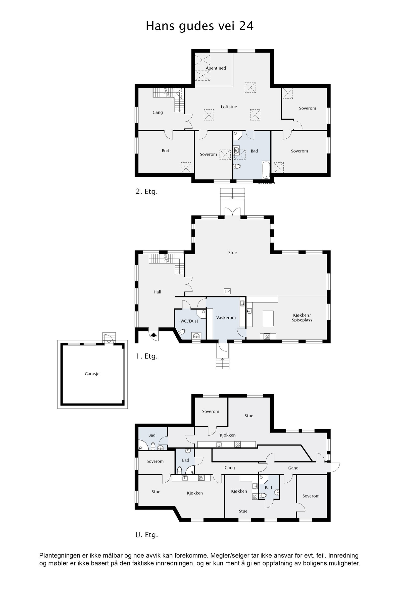 Samletegning Galleribilde