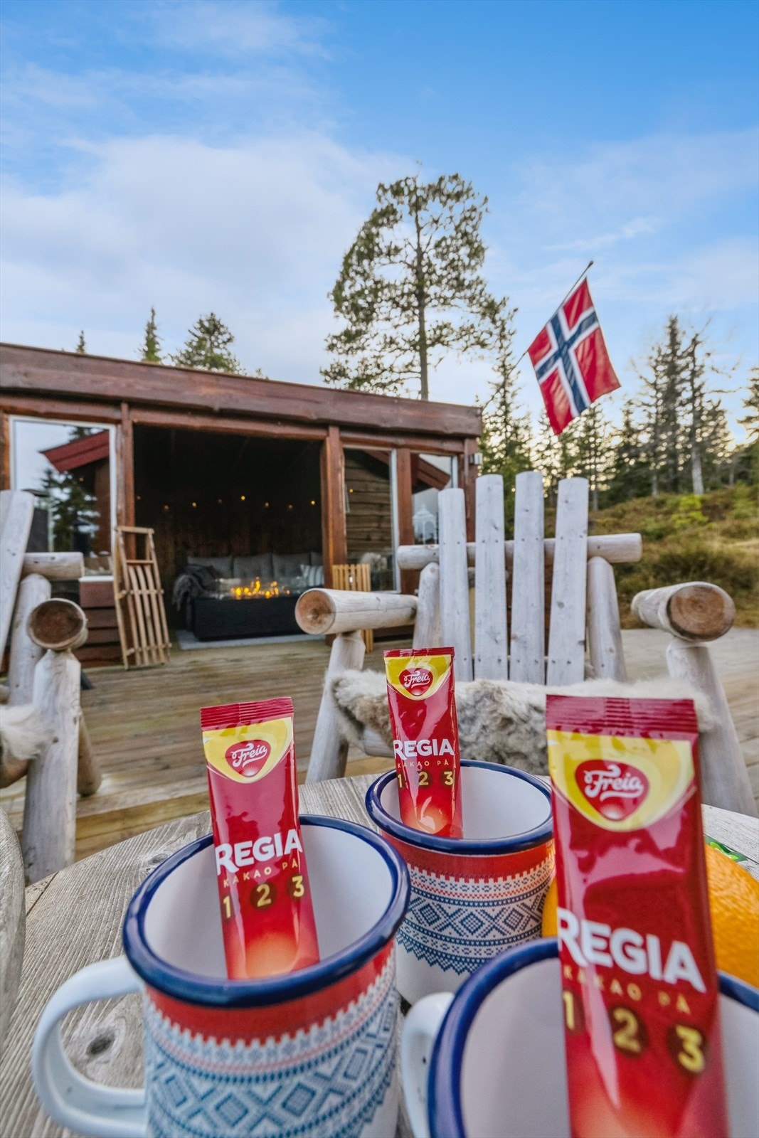 Hyggelig terrassekos som kan nytes året rundt! Galleribilde