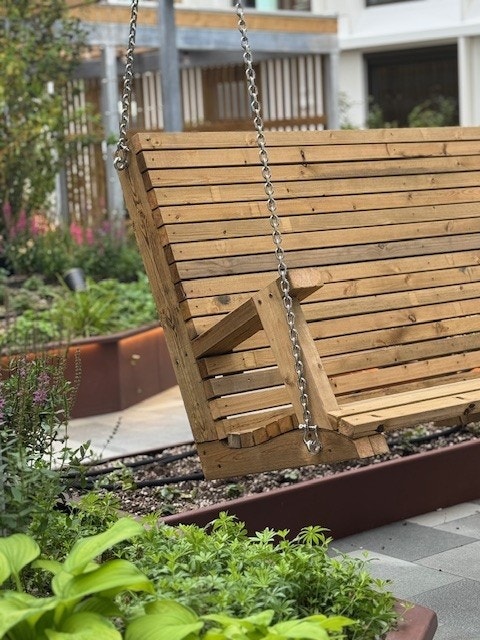 Fra felles takterrasse. Galleribilde