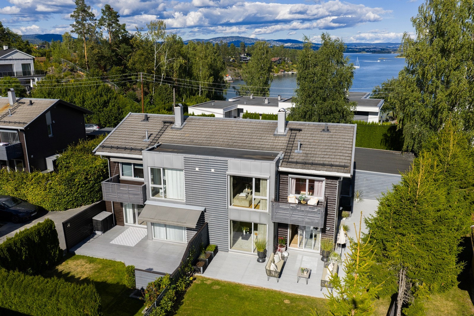 Dronefoto Galleribilde