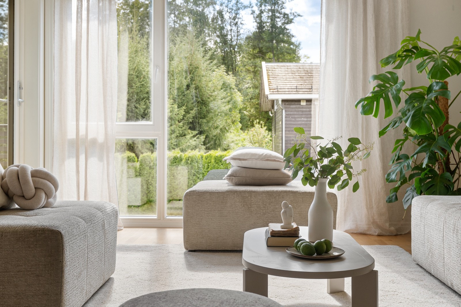 Detaljbilde fra stue i 2. etasje Galleribilde