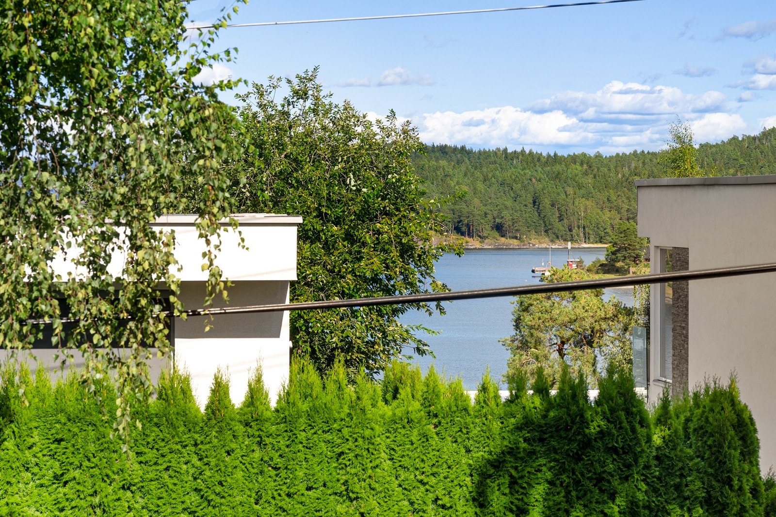 Fjordutsikt sett fra soverom 2 Galleribilde