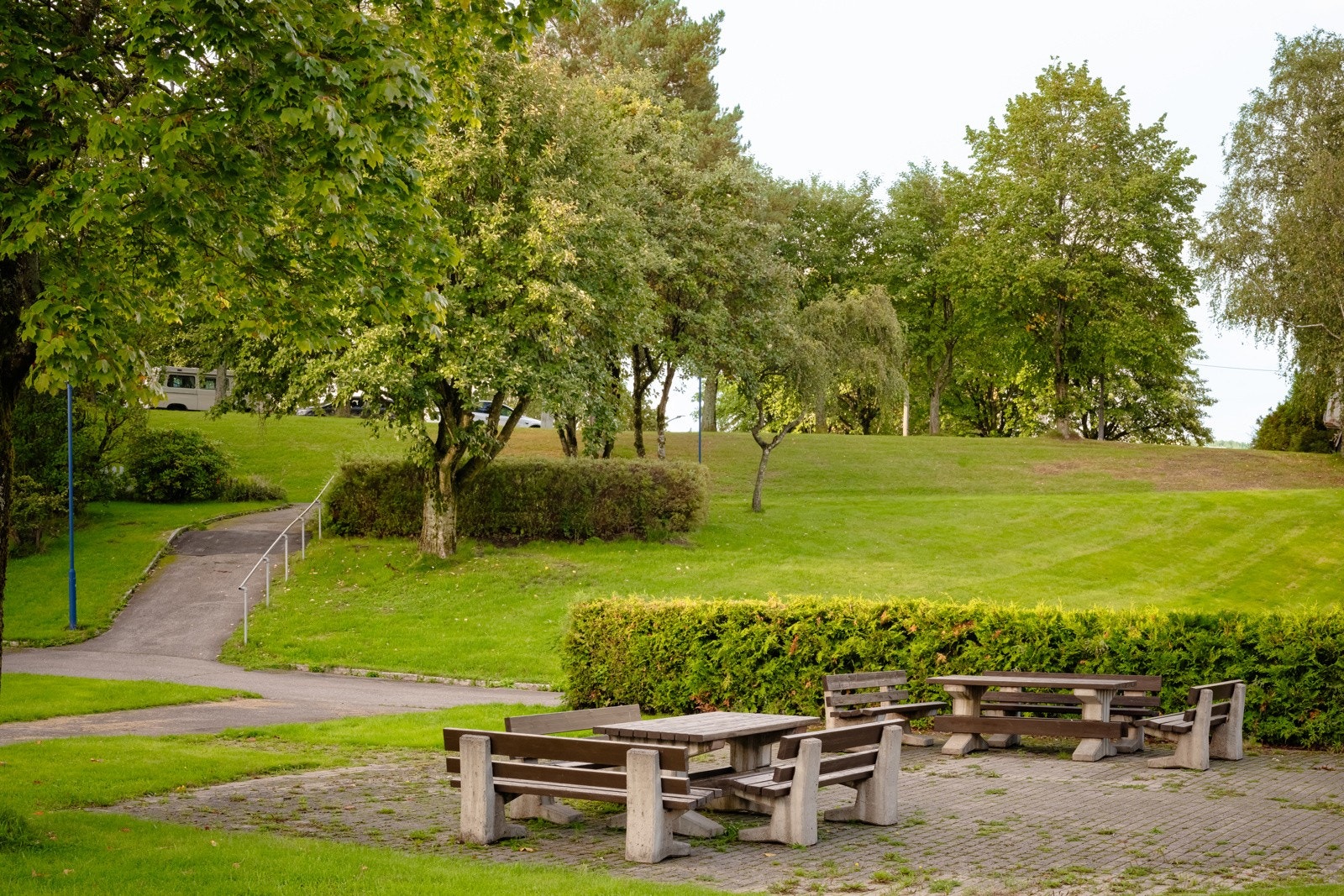 Barnevennlig og rolig område. Galleribilde