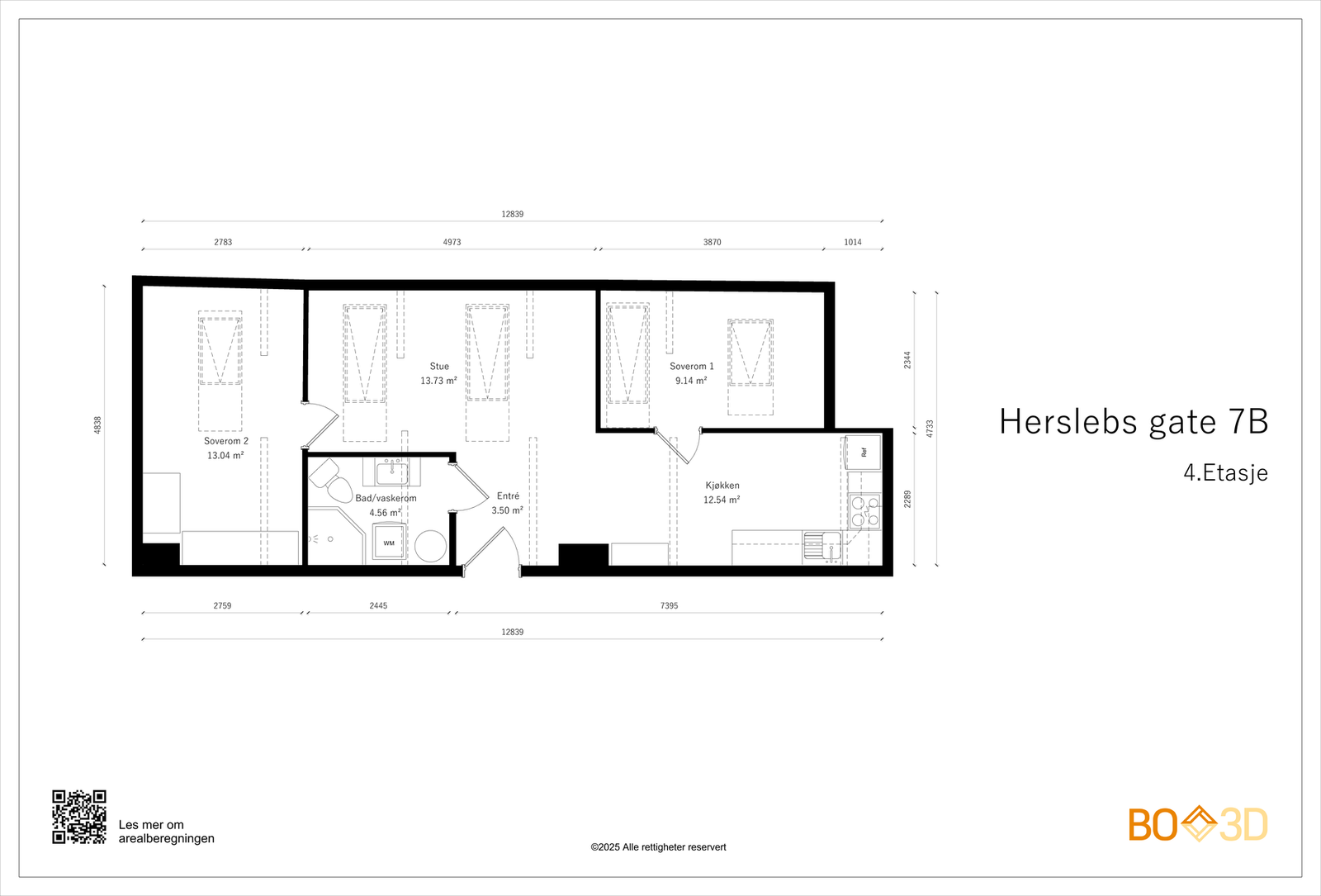 Plantegning. Galleribilde
