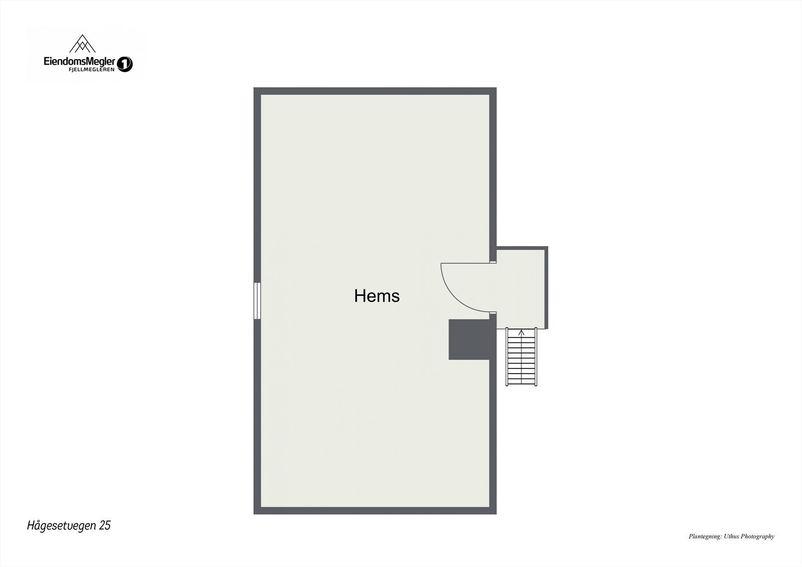 Plantegning hems 1 Galleribilde