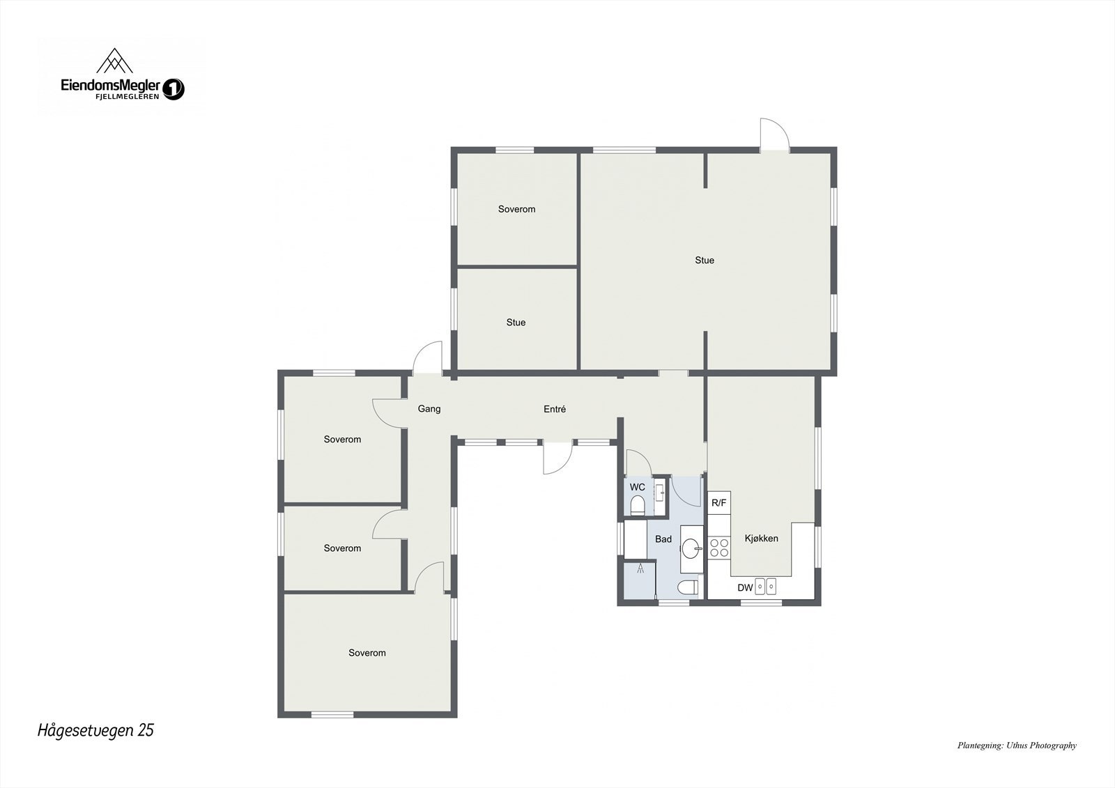 Plantegning Galleribilde