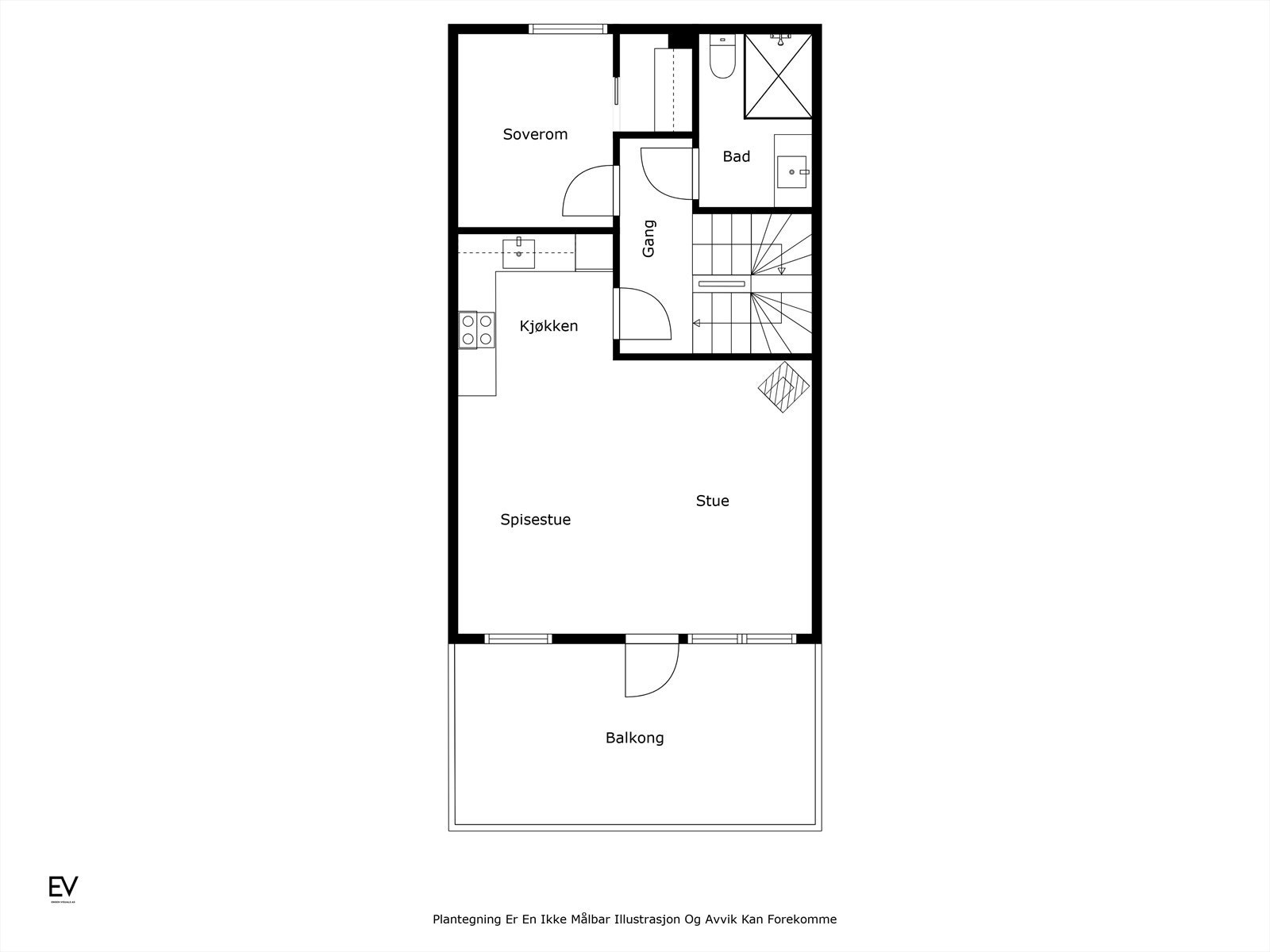 - Plantegning 2. etasje - Galleribilde