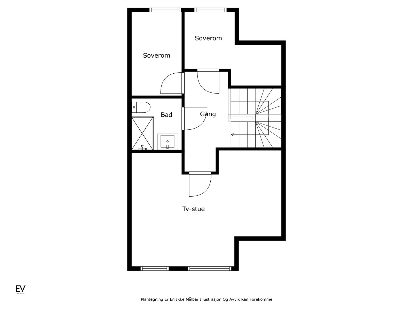 - Plantegning 3. etasje - Galleribilde