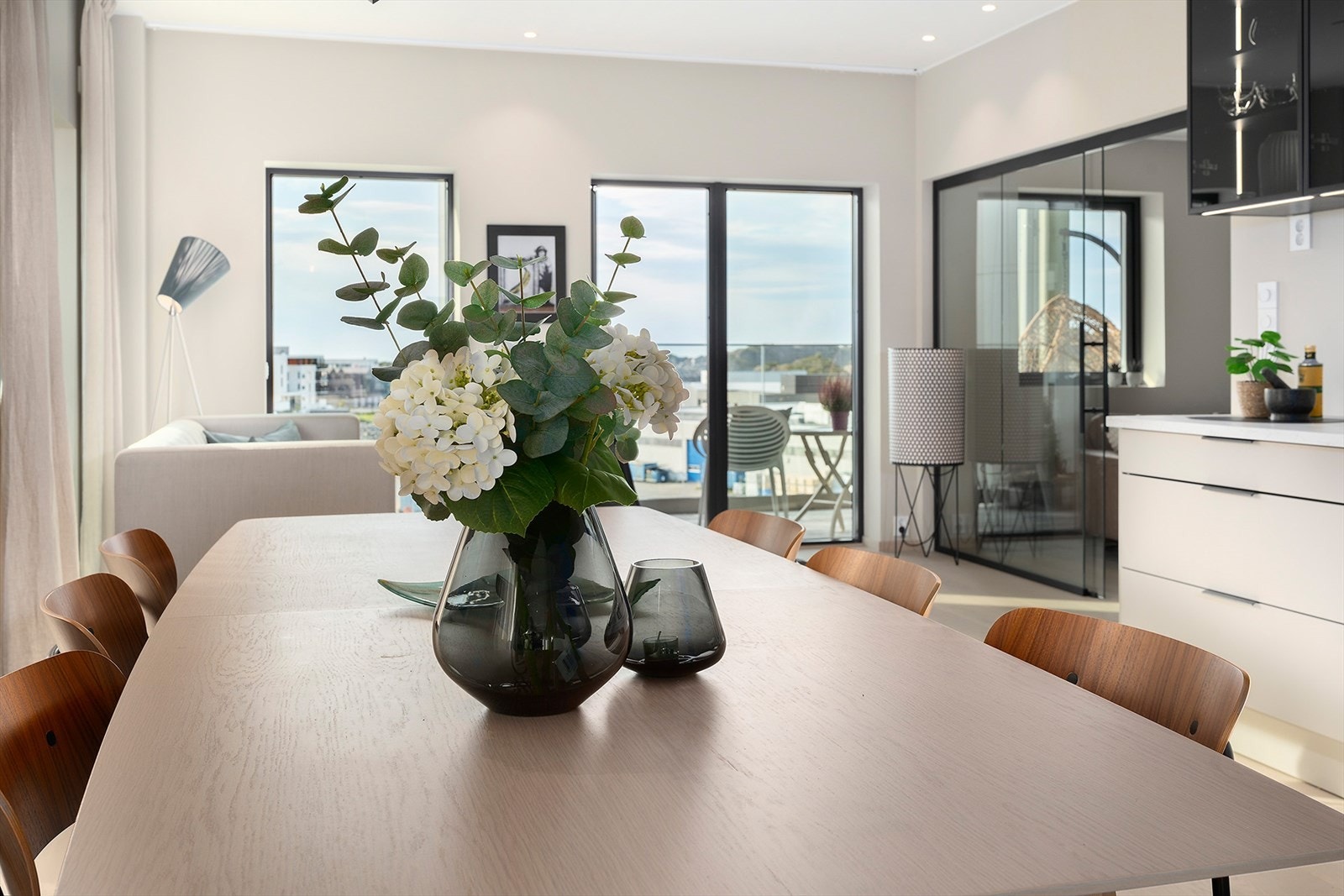 Sørvendt beliggenhet gir gode solforhold Galleribilde