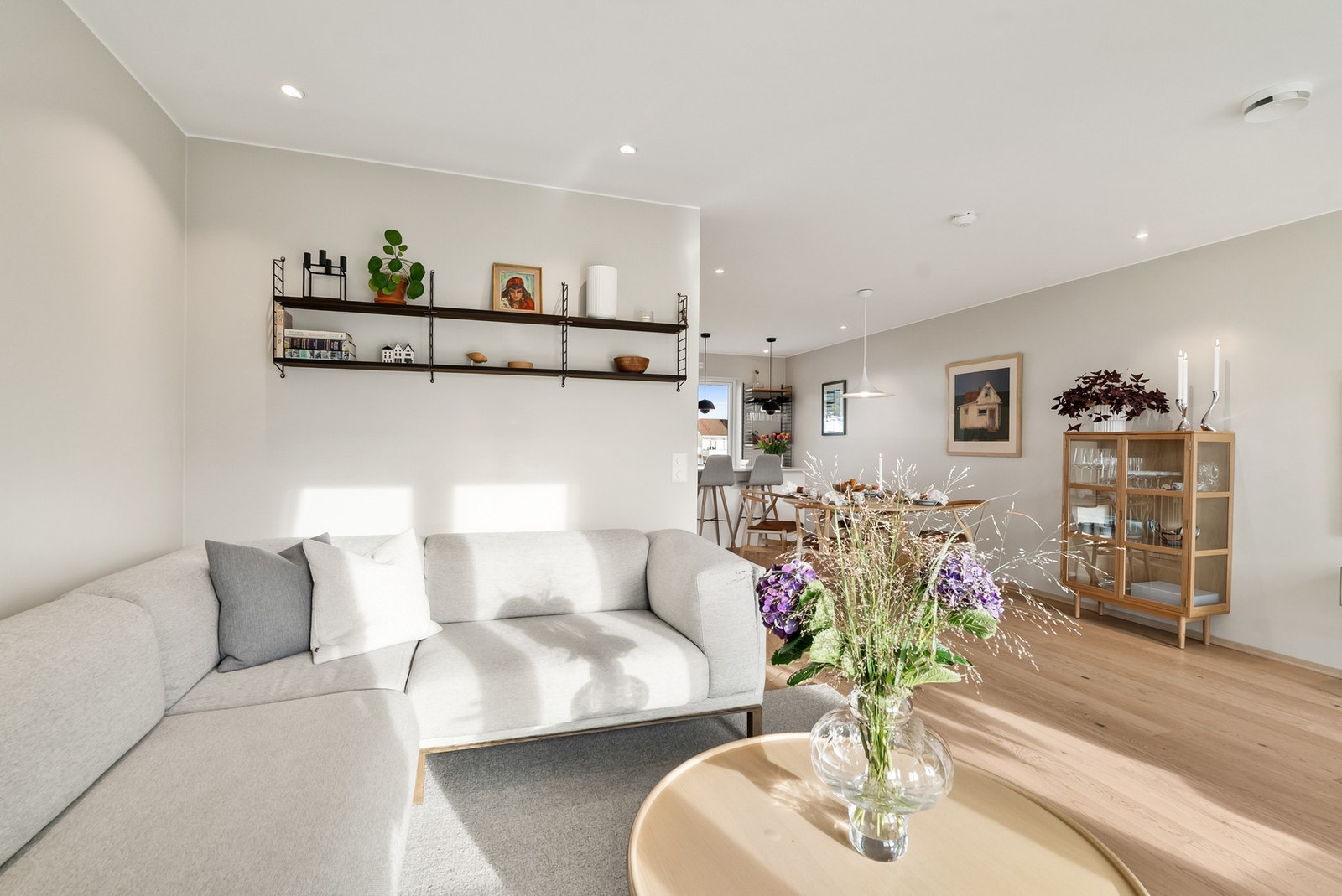 Planløsningen fører til at du kan være med i samtalen uavhengig av hva du driver med. Galleribilde