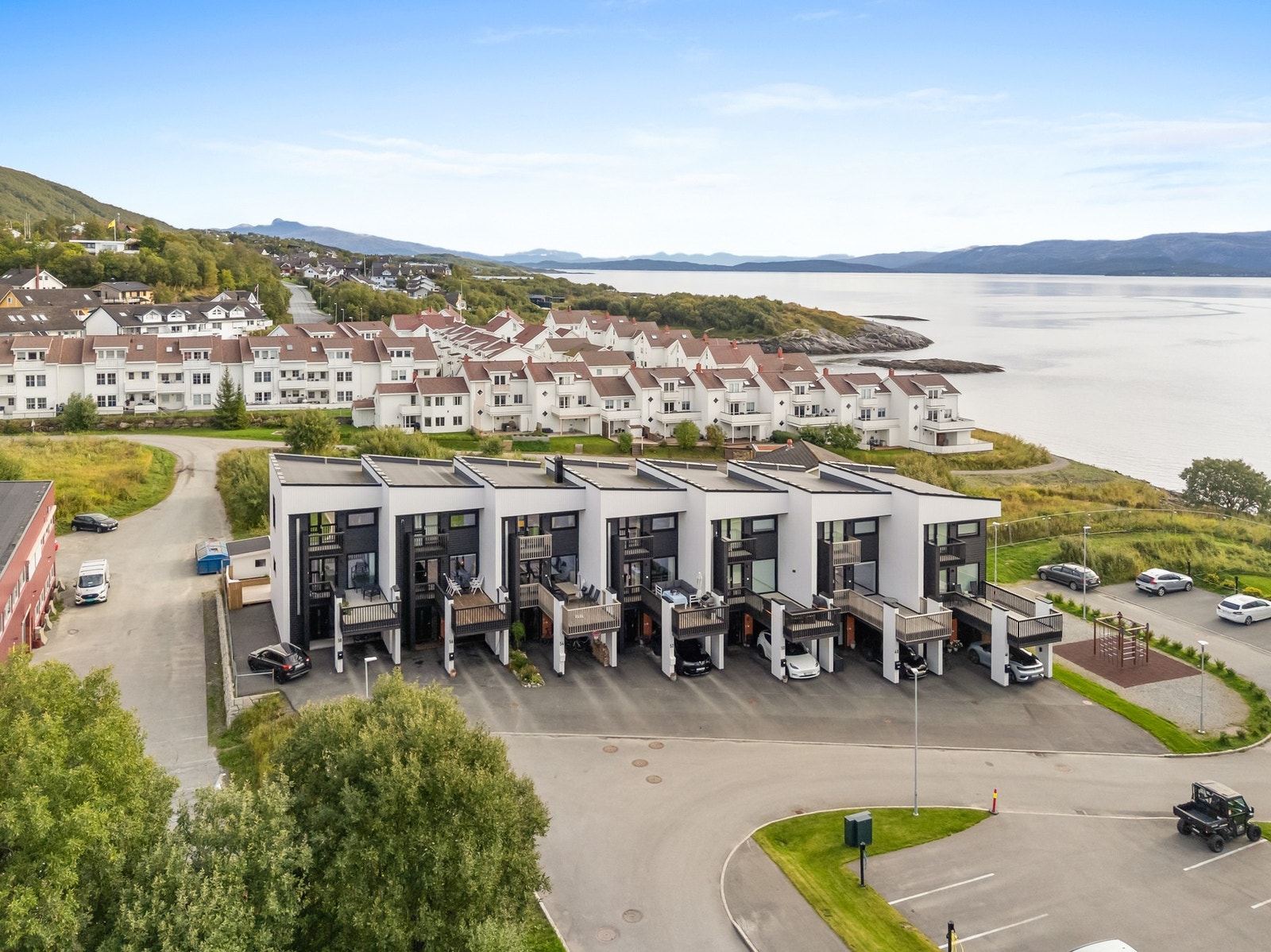 Dette området er kjent for sin varierte bebyggelse. Galleribilde